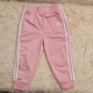 Adidas Kids Light Pink Joggers